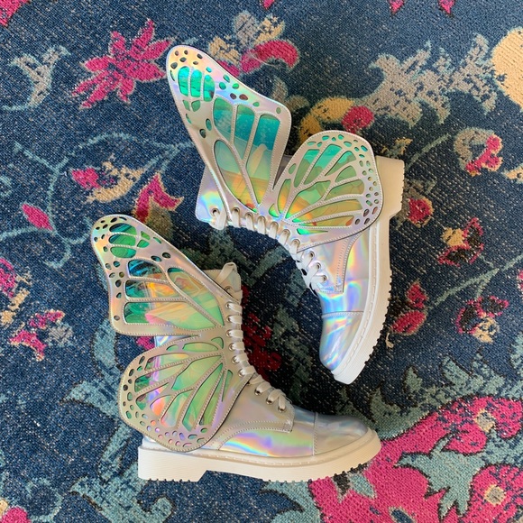 Club EXX Silver Butterfly🦋 Booties sizes 5, 7 & 8 - Picture 6 of 7